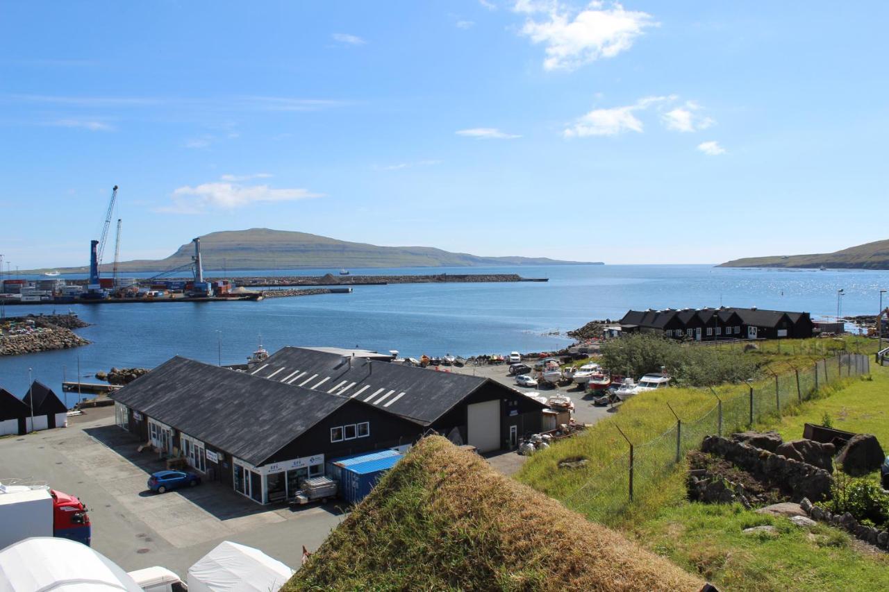 Traditional Faroese House In Torshavns City Center Buitenkant foto