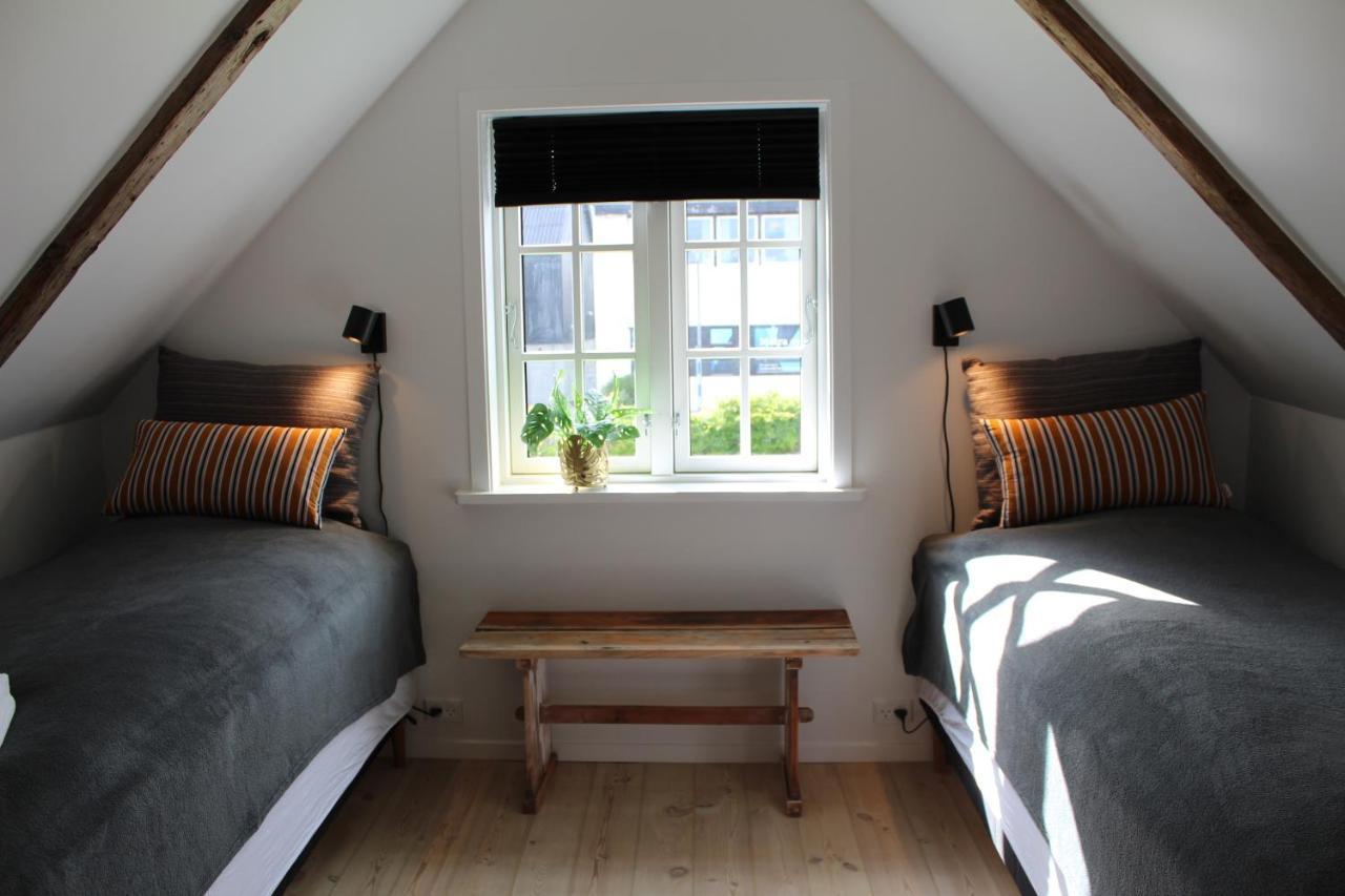 Traditional Faroese House In Torshavns City Center Buitenkant foto