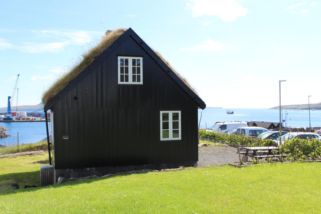 Traditional Faroese House In Torshavns City Center Buitenkant foto