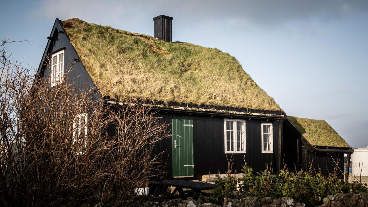 Traditional Faroese House In Torshavns City Center Buitenkant foto