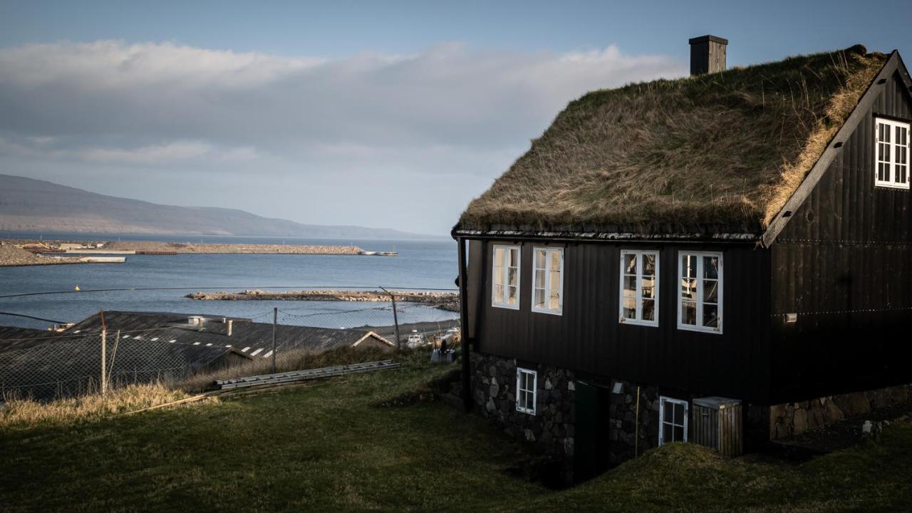 Traditional Faroese House In Torshavns City Center Buitenkant foto