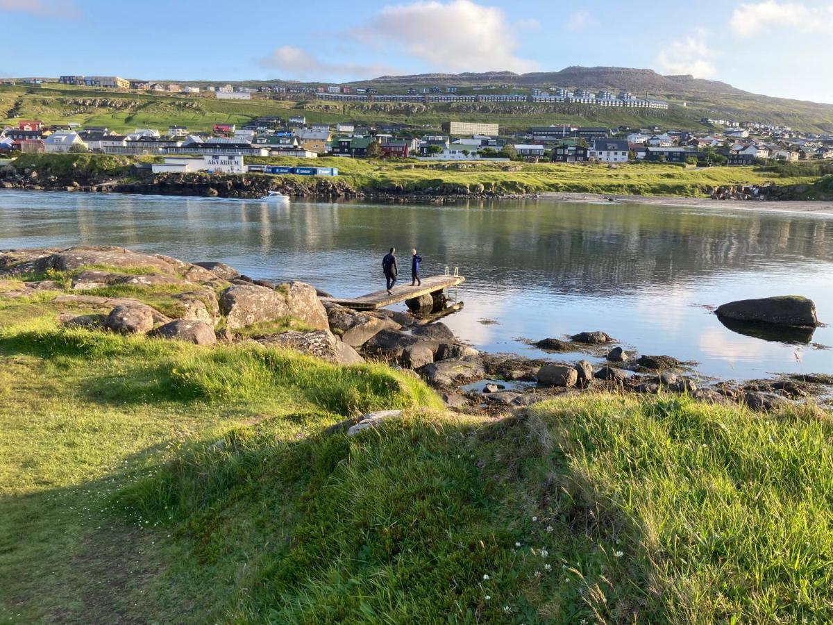 Traditional Faroese House In Torshavns City Center Buitenkant foto