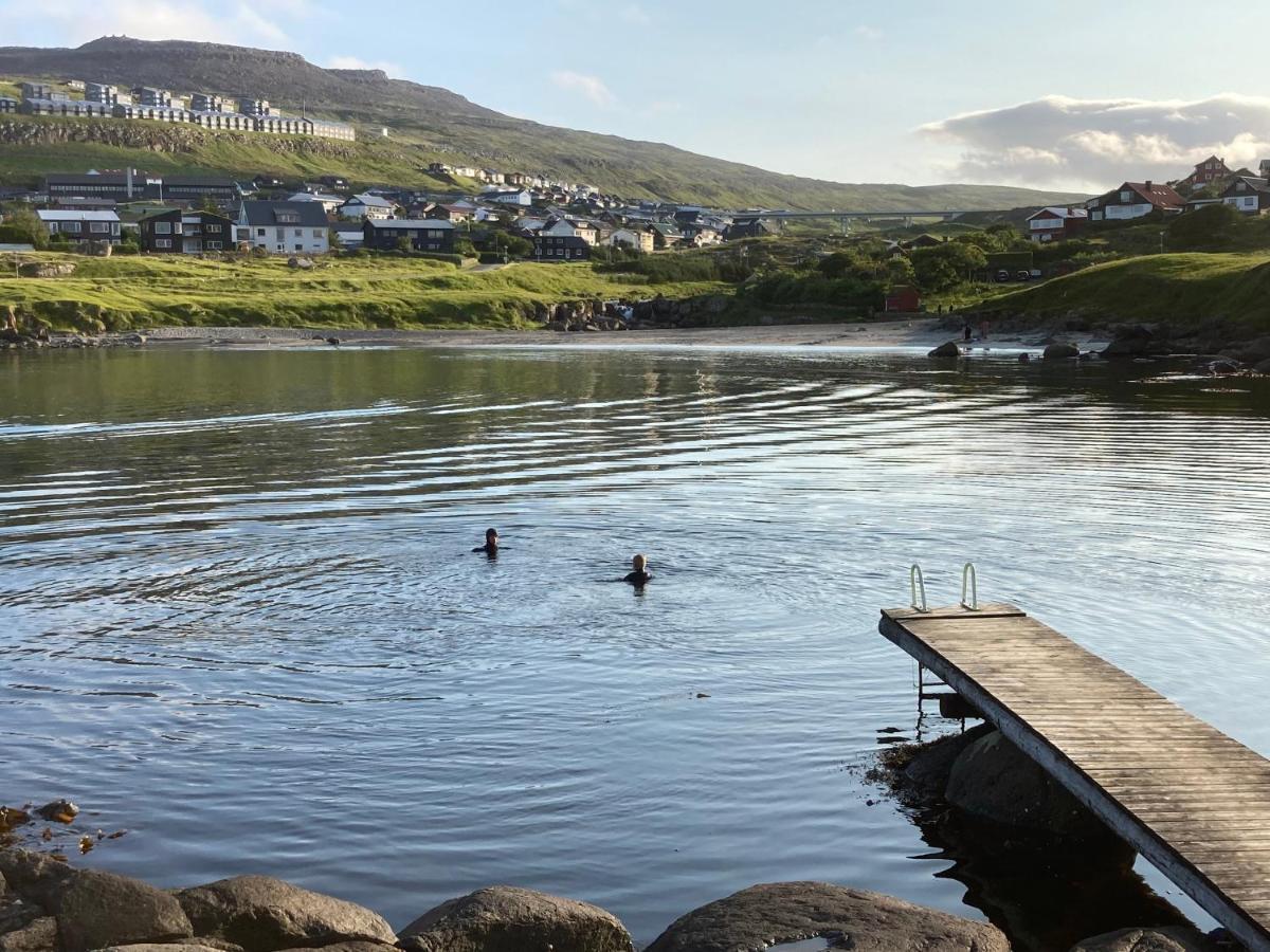 Traditional Faroese House In Torshavns City Center Buitenkant foto